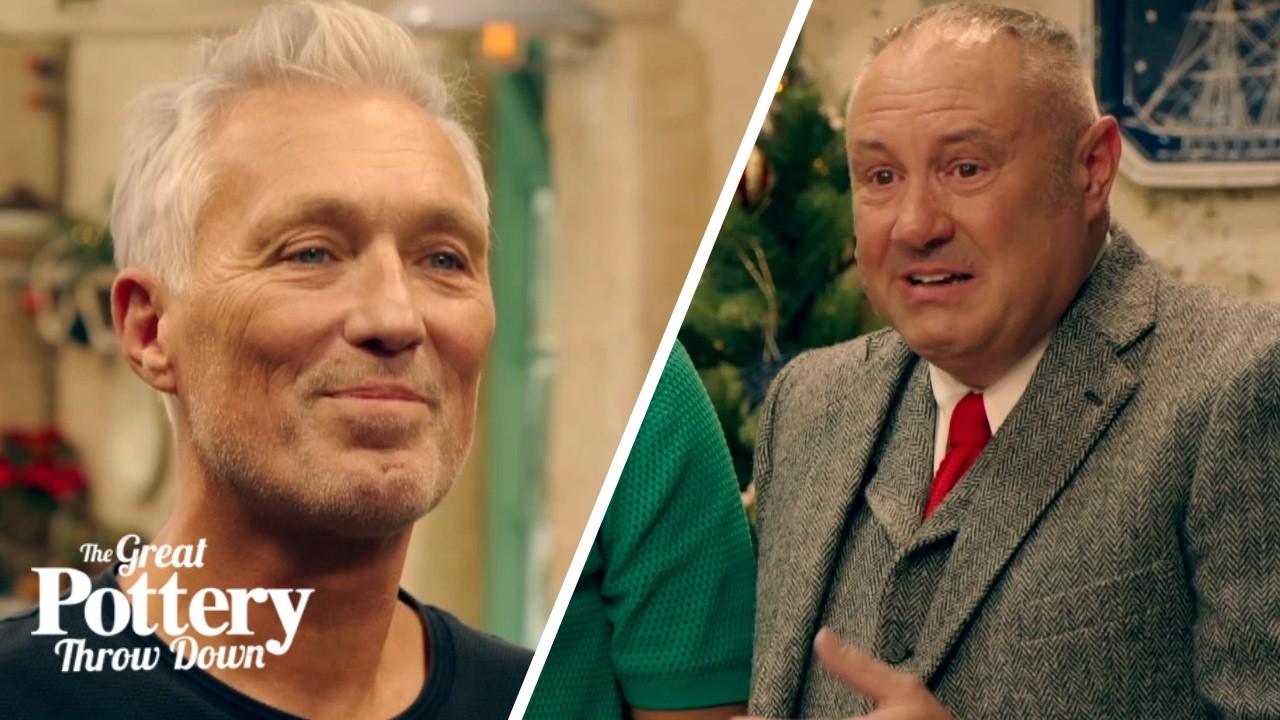 Martin Kemp&rsquo;s EMOTIONAL childhood tribute 🥹 | The Festive Pottery Throw Down