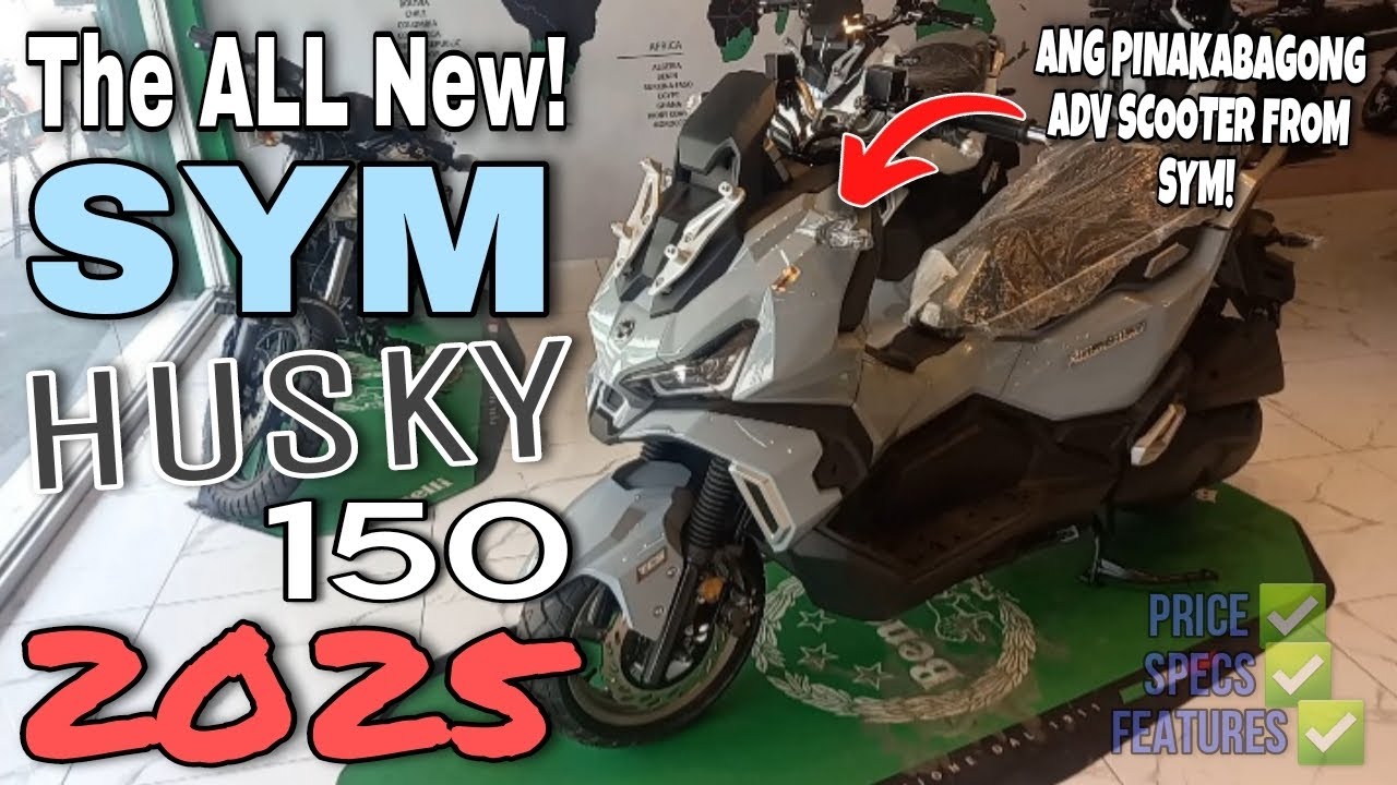 The ALL New Sym Husky 150 2025 | Sym Motorcycle Review 2025