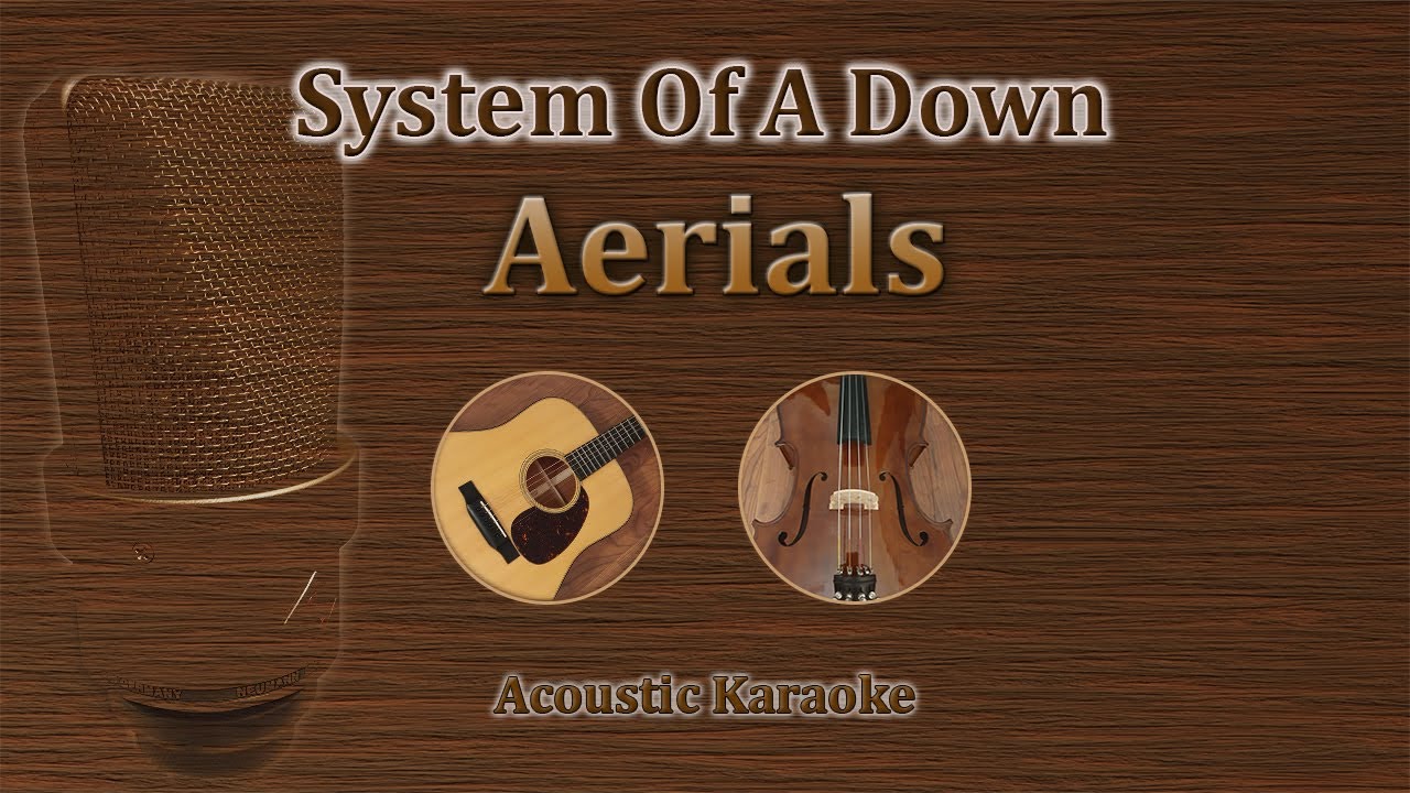 Aerials - System Of A Down (Acoustic Karaoke)