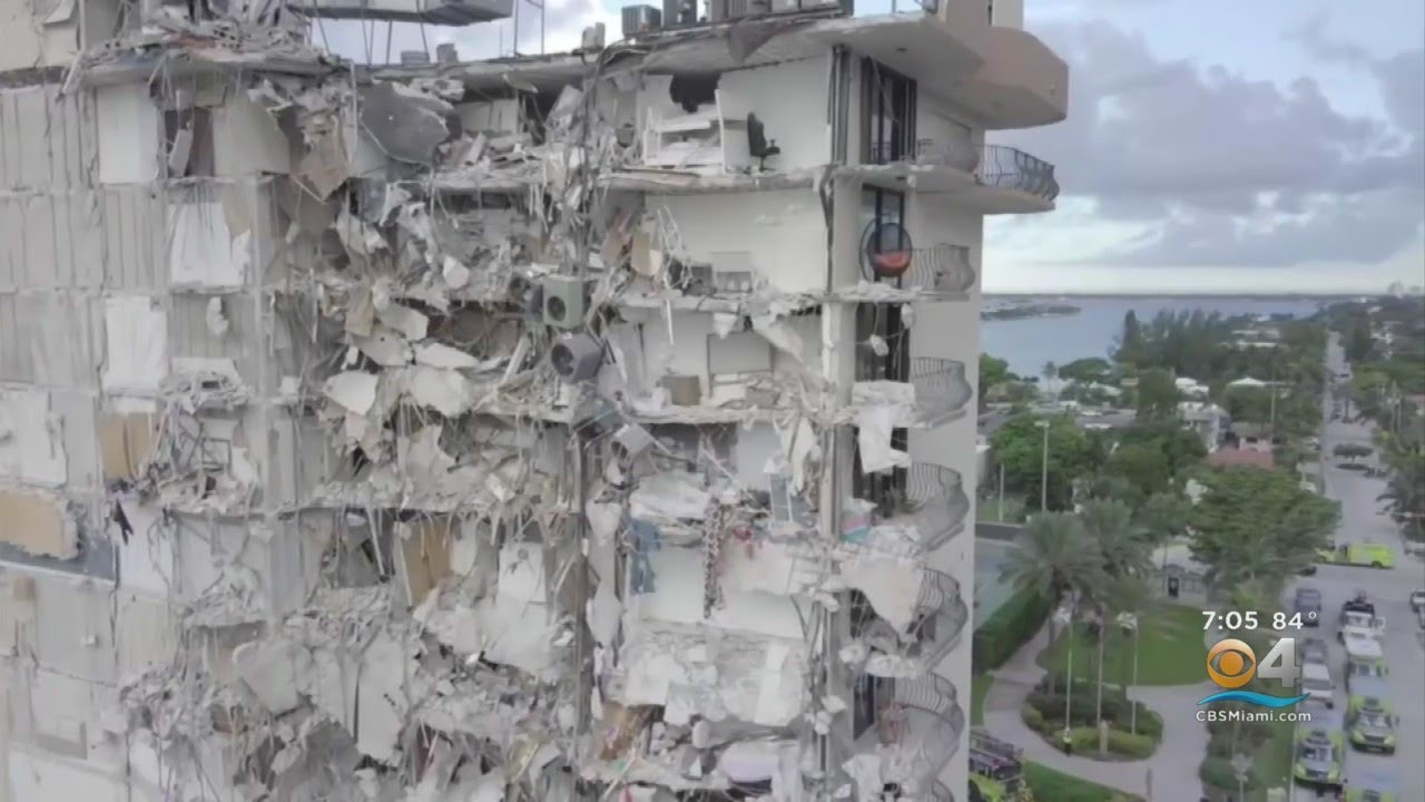 Condo Collapse Search-&-Rescue Efforts Resume After Pausing Over Stability Concerns