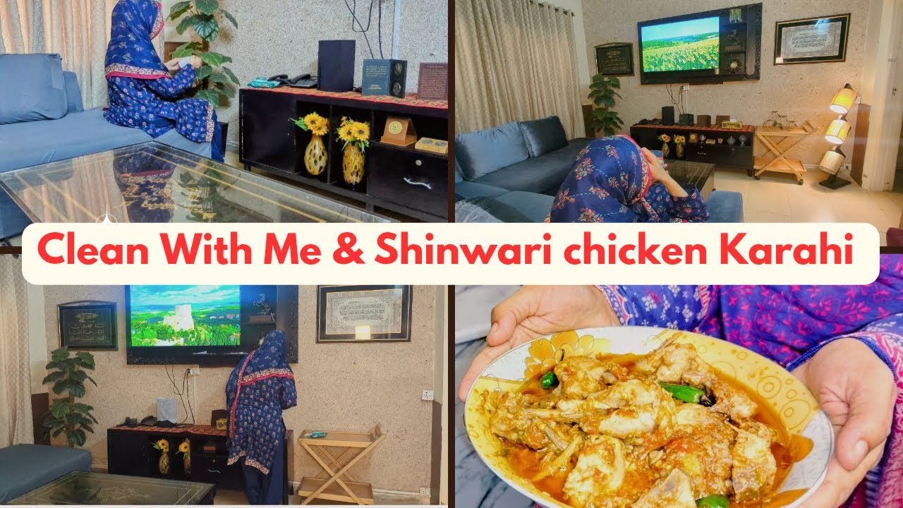 Deep cleaning LOUNGE | Restaurant Style Chicken Shinwari Recipe