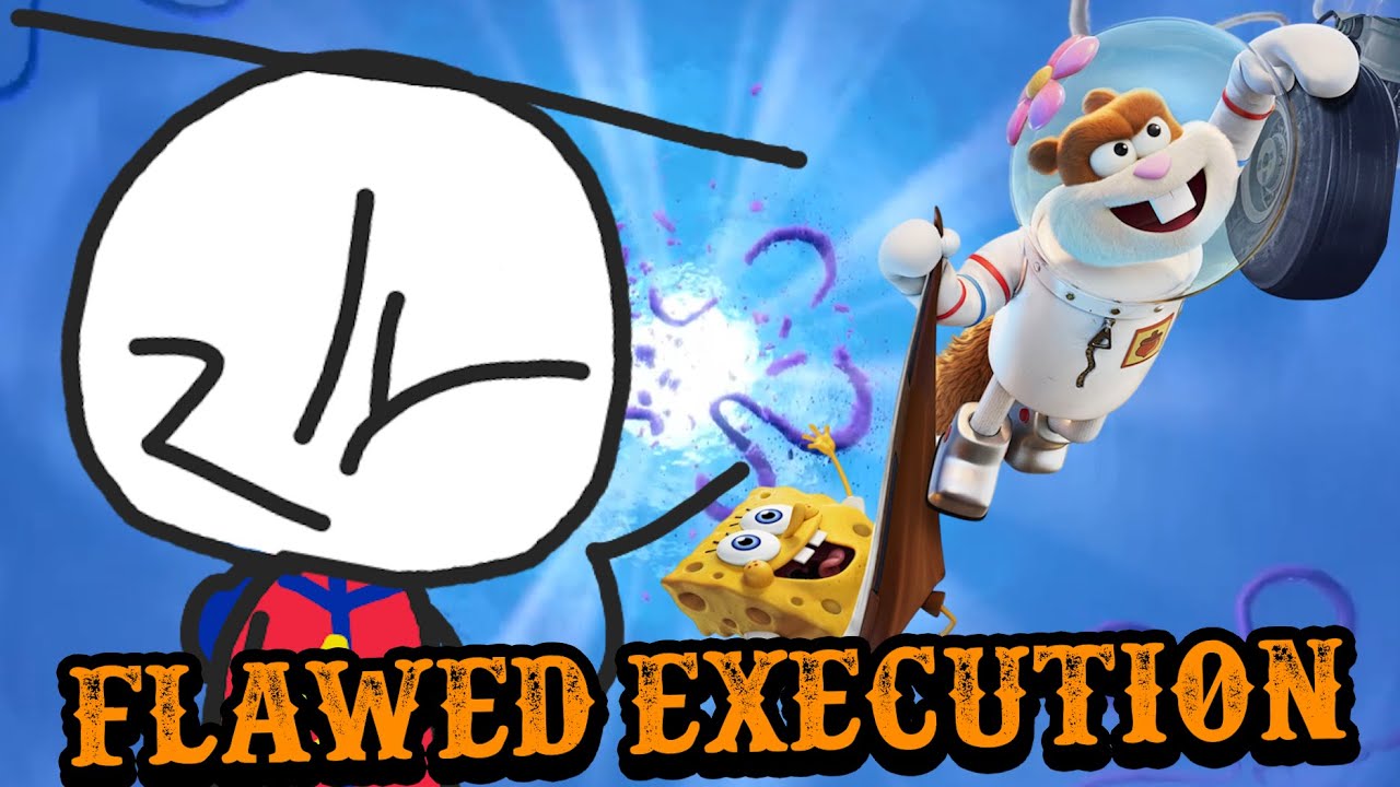 Saving Bikini Bottom: The Sandy Cheeks Movie. Fun Premise, Flawed Execution