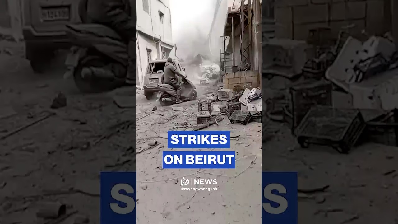 'Israeli' strike hits near hospital in south Beirut