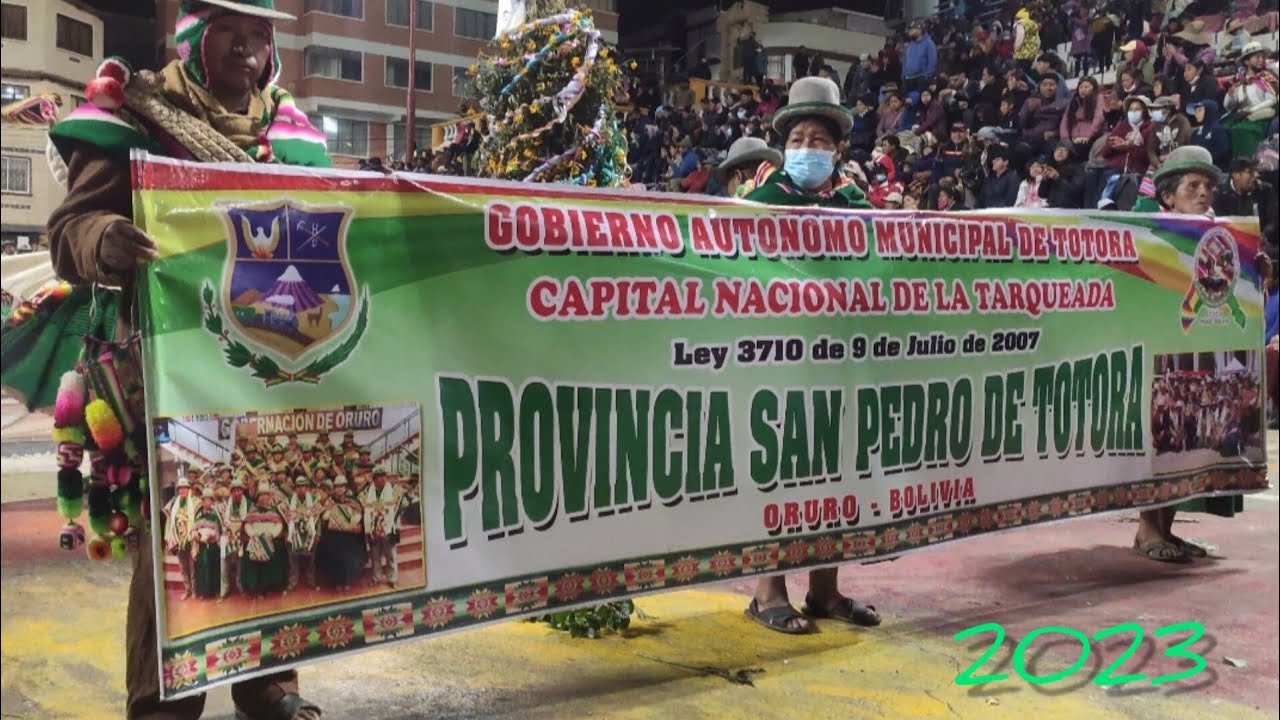 Anata Andino San Pedro de Totora. CAPITAL DE LA TARQUEADA 2023