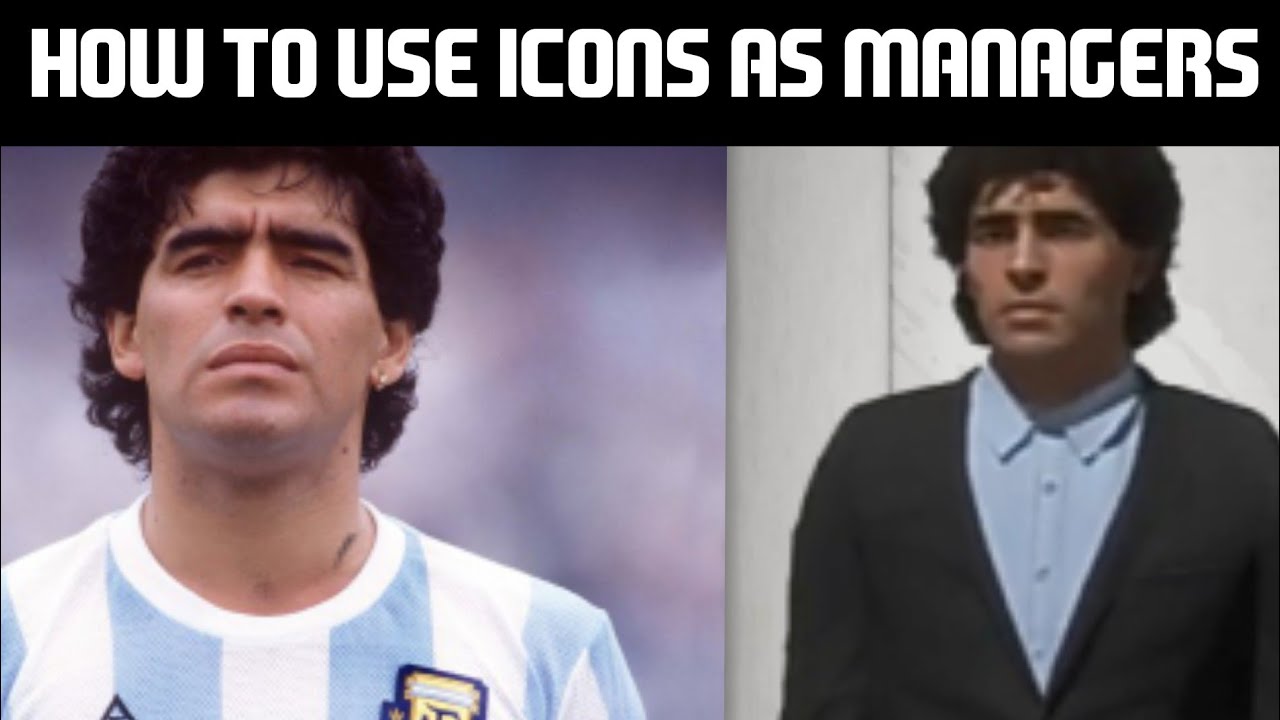 How to use icons as Managers in FIFA 20 CAREER MODE PS4\XBOX ONE *Working*