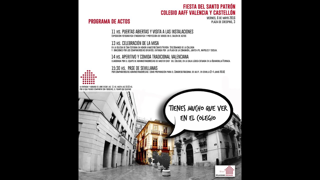FIESTA DEL SANTO PATRON 2016