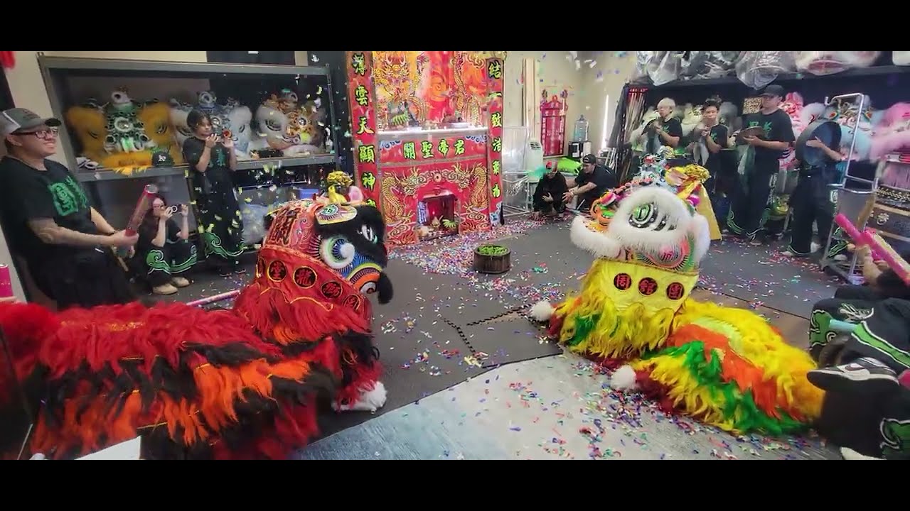 Guan Gong's Birthday Tyun Yee Tong O.C Lion Dance 2025