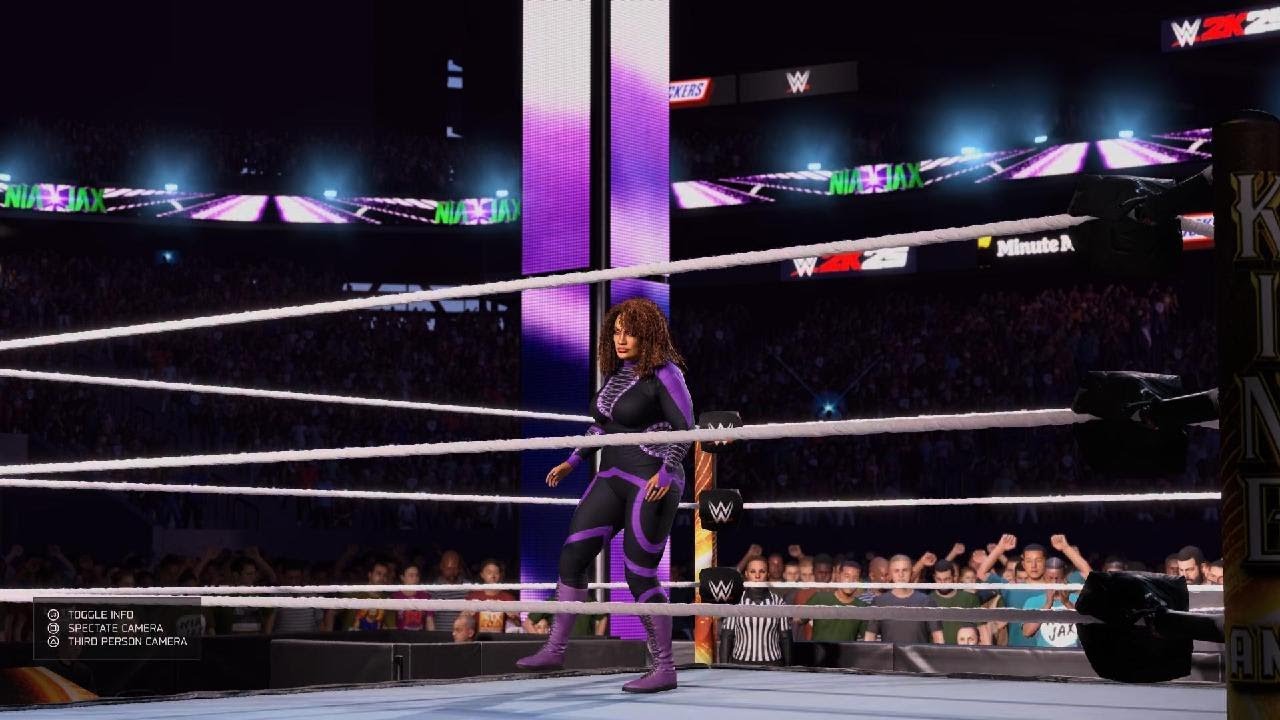 WWE 2K25 Showcase Nia Jax vs Lyra Valkyria Part 6
