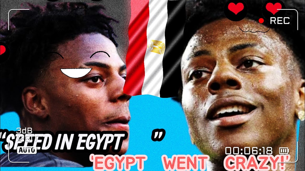 “IShowSpeed in Egypt 🇪🇬 (Insane Reactions!)”