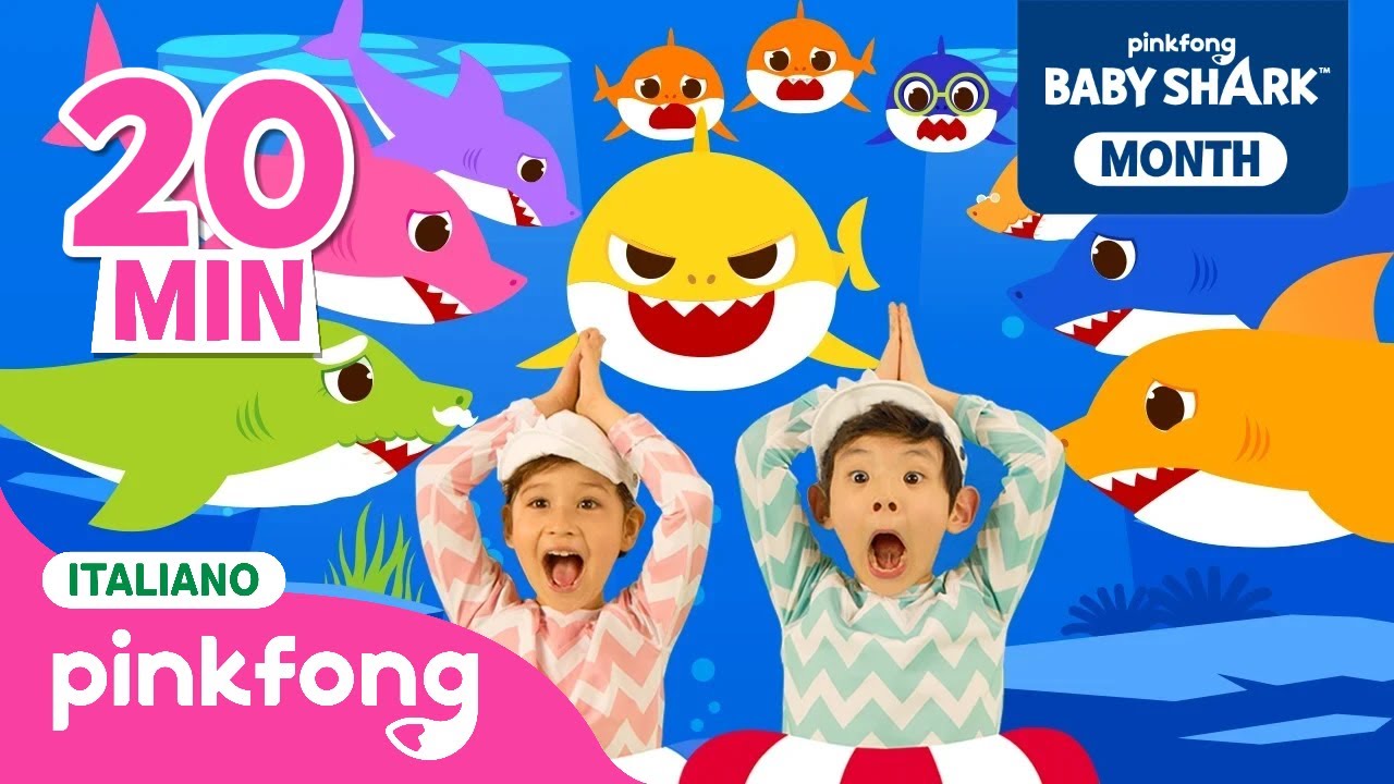 Balla con Baby Shark! | +Compilation | Pinkfong, Bimbo Squalo! Canzoni per Bambini