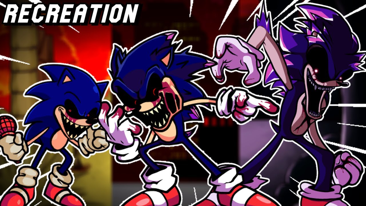 Sonic.exe Rerun Week Recreation - Too Slow, YCR and Triple Trouble