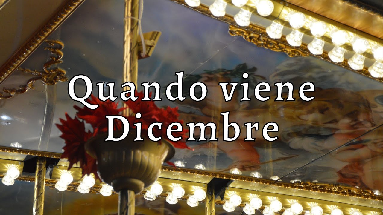 Quando viene Dicembre✨ - Giostra dei cavalli🎠
