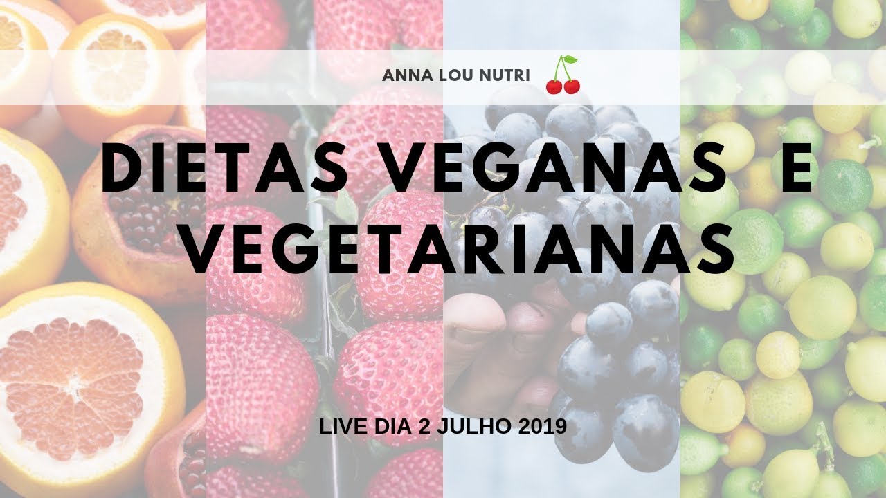 Veganismo & Vegetarianismo - Live 2 de Julho 2019