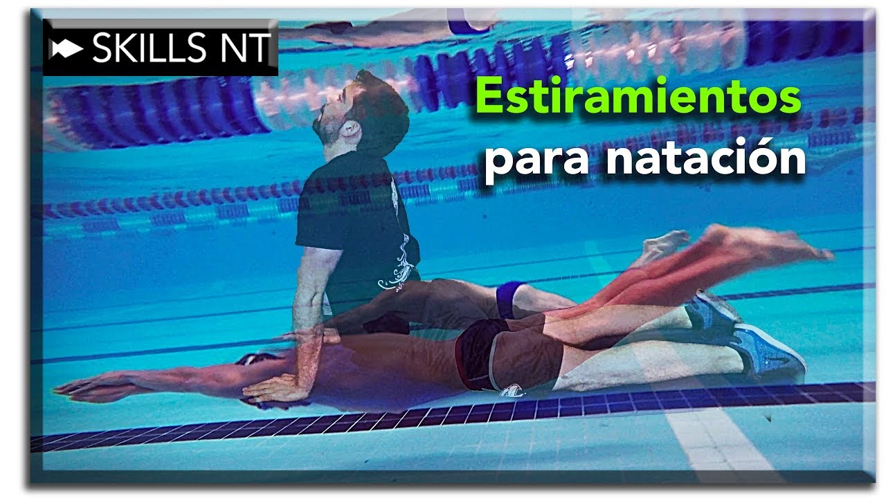 Guía de estiramientos para patada de delfín. Yoga para nadadores