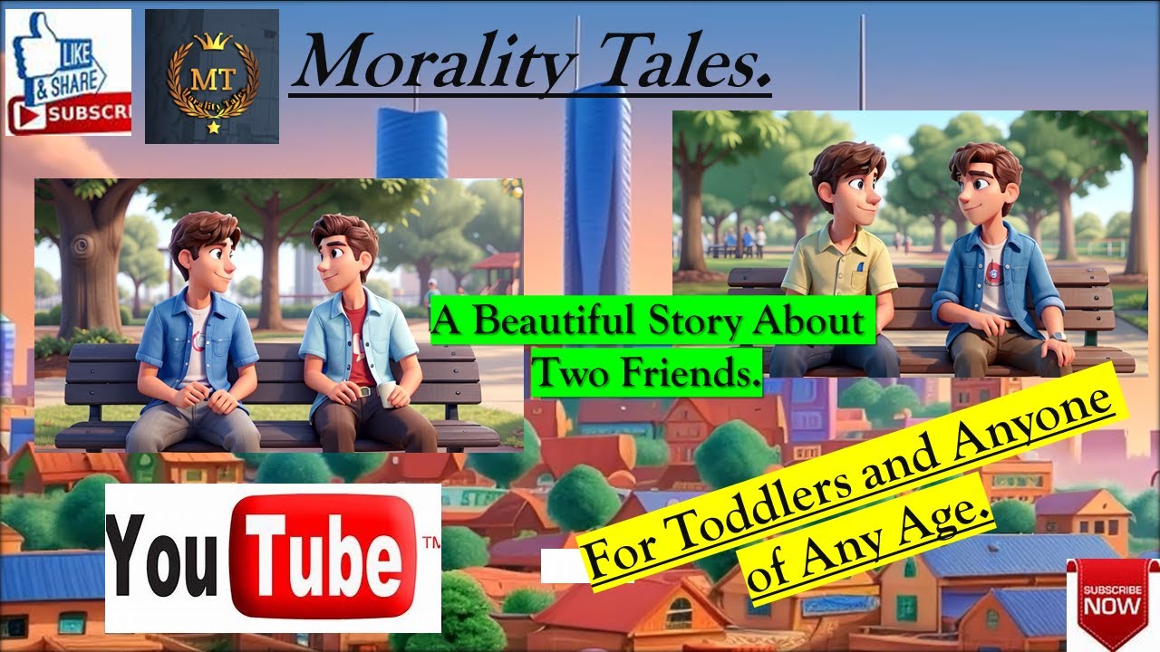 An Educational Story About Two Friends | Specially For Children | Morality Tales.