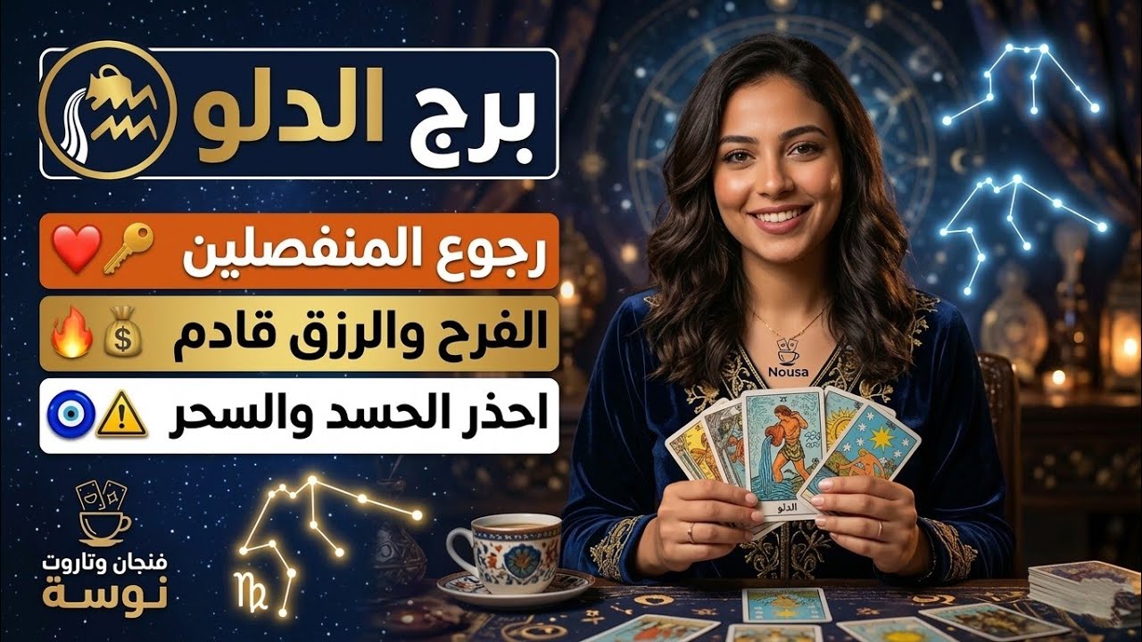 توقعات برج الدلو ♒️ انفراجة مالية قريبة 💵 تحذير من أشخاص مقربين ⚠️ وعودة المنفصلين