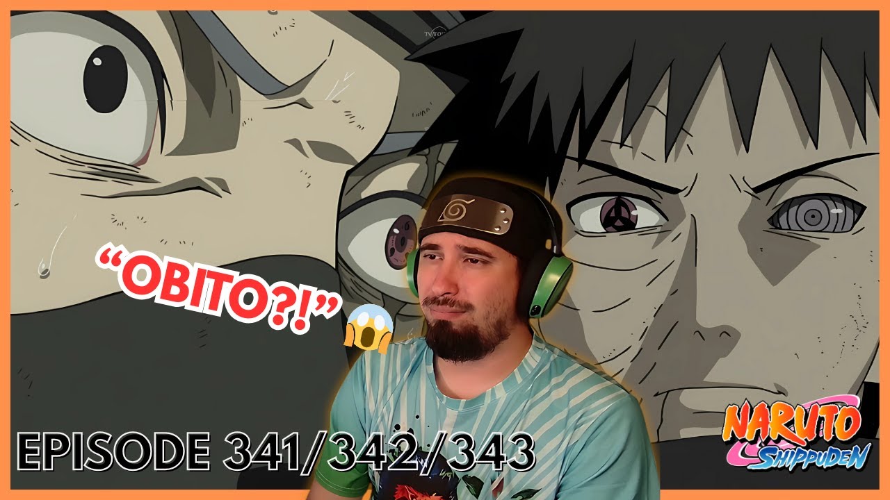 Тоби = ОБИТО?! Просто бомба! | Реакция на Naruto Shippuden, эпизоды 341-343
