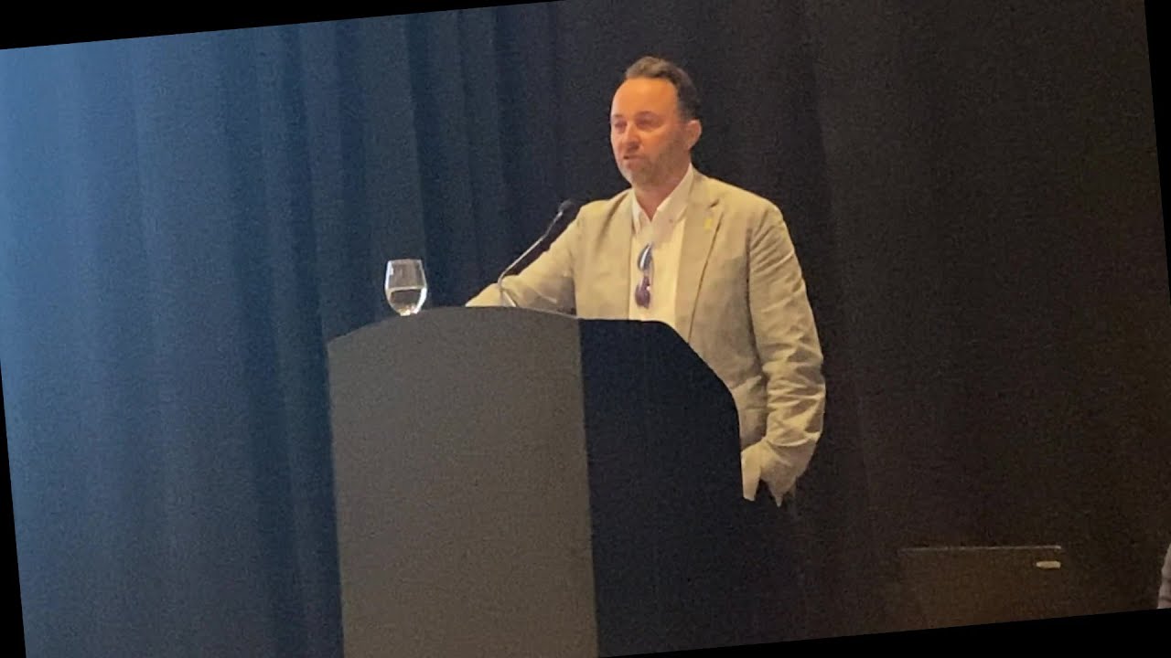 Simon Barrett at GFI tenth anniversary conference