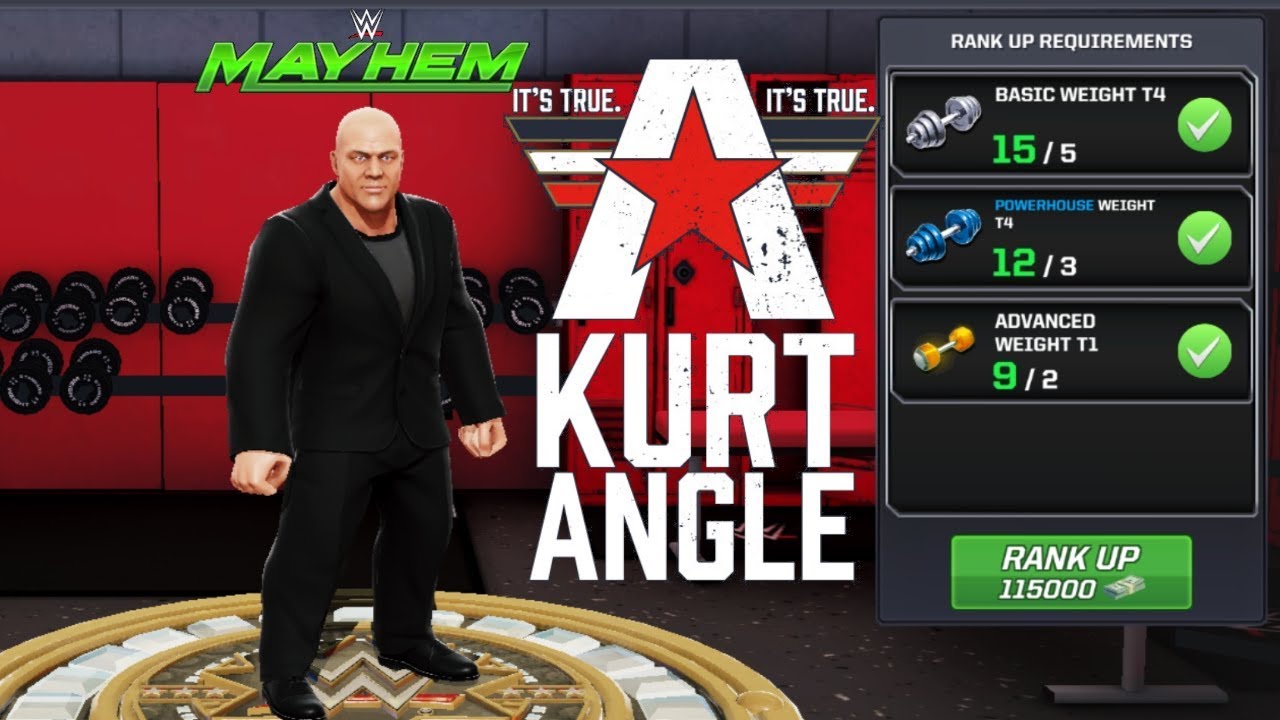 Maxing Out ! 🌟🌟🌟🌟》 GM Angle ~ WWE MAYHEM