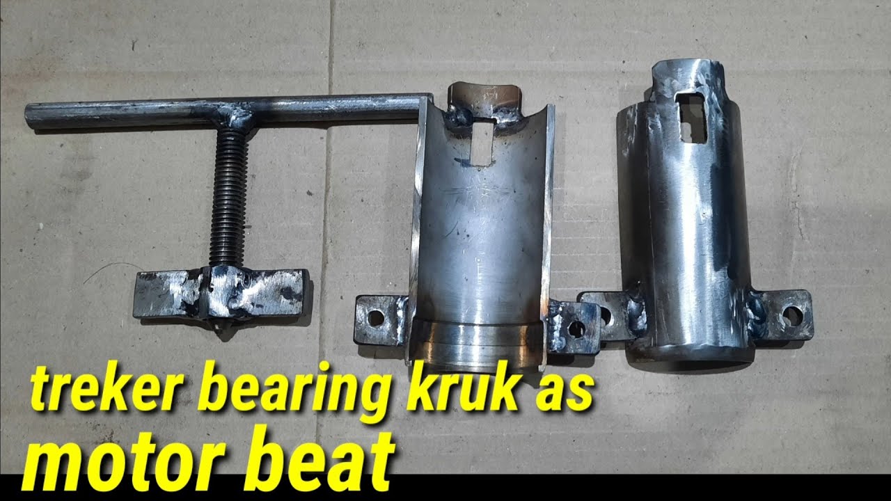 DIY TOOL CARA MEMBUAT TREKER BEARING KRUK AS MOTOR BEAT