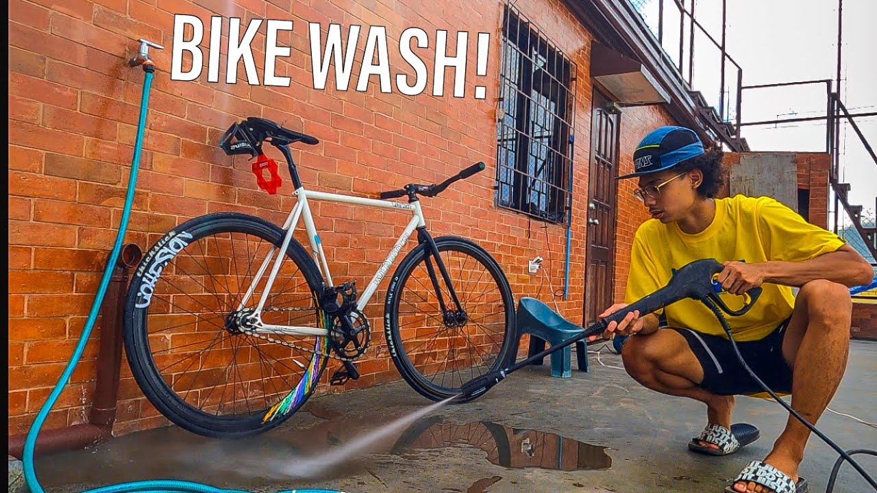 How i wash my bike! 