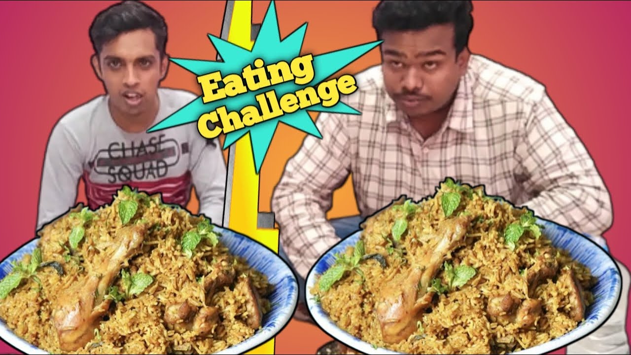 biryani eating challenge hindi | eaters Challenge  Eat Trends