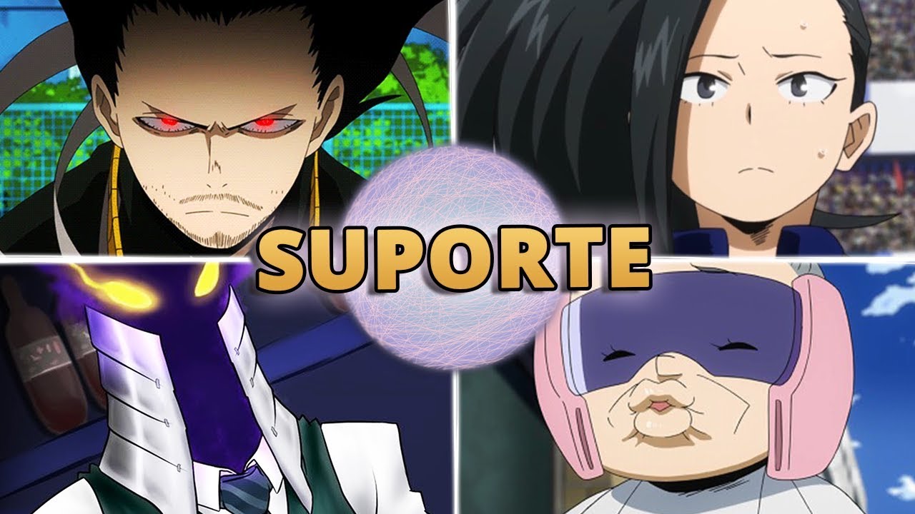 AS 10 MELHORES INDIVIDUALIDADES DE SUPORTE EM BOKU NO HERO | Player Solo