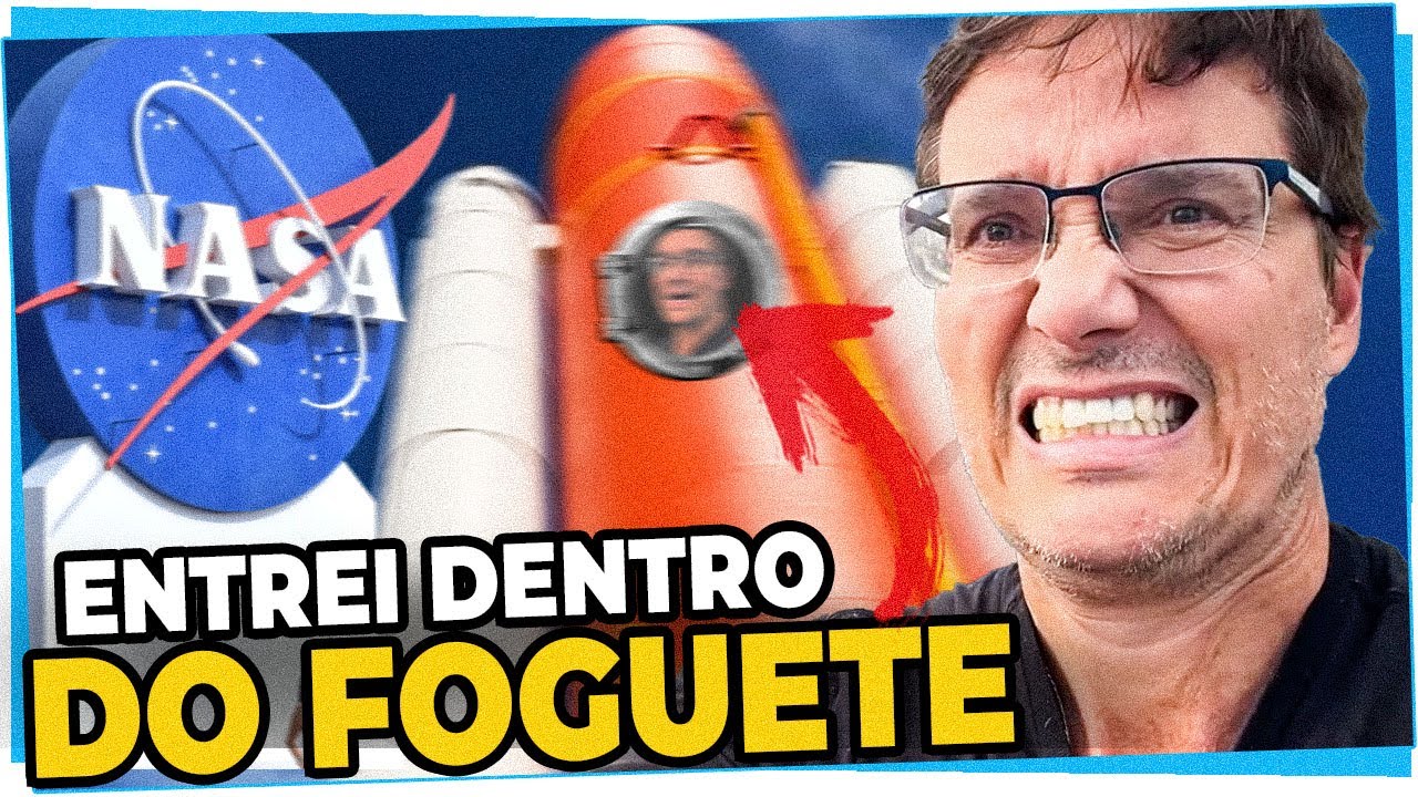 VISITEI A NASA AQUI NOS EUA E QUASE APANHEI DA ANDREZA