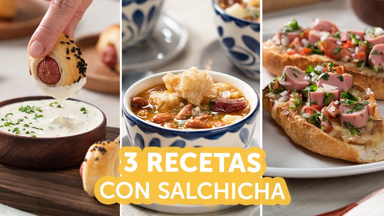 3 recetas con salchicha | Kiwilimón