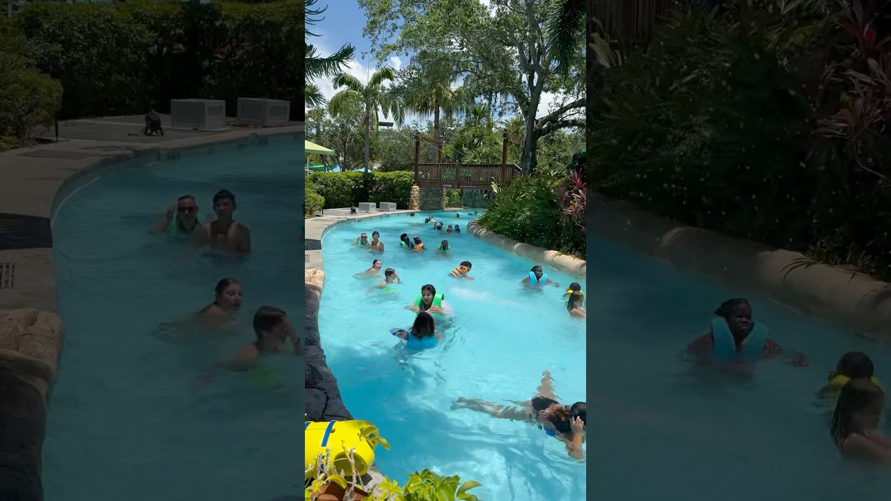 Roa's rapids at aquatica orlando water park lazy river | Aquatica water park orlando florida
