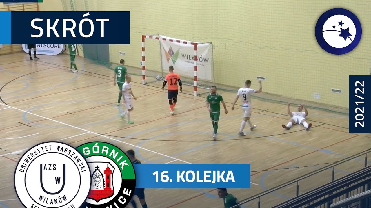 AZS UW DARKOMP - Górnik Polkowice 5:4 | SKRÓT | 16. kolejka (2021/22)