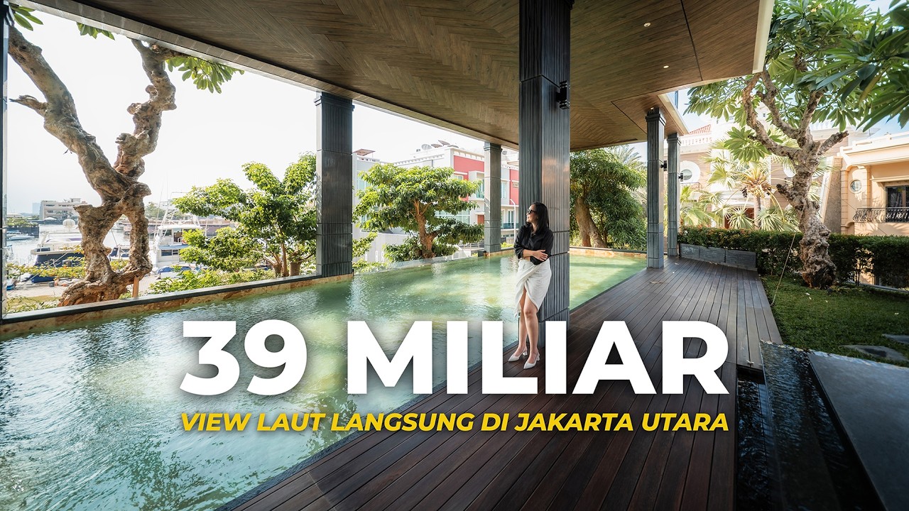 Rp 39 M | Rumah Mewah Jakarta View Laut | Pantai Mutiara