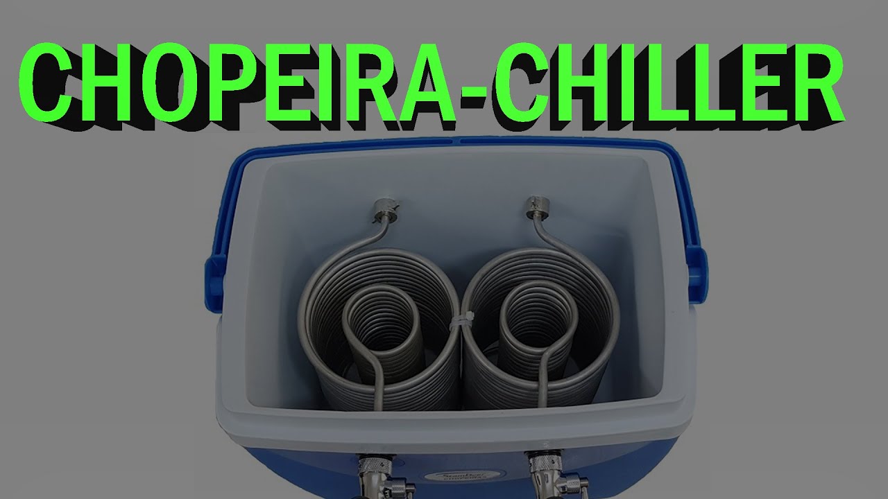 O MELHOR MÉTODO DE RESFRIAMENTO: CHOPEIRA-CHILLER (RESFRIOU 30L EM 15MIN) - Chachos Cervejeiros #15