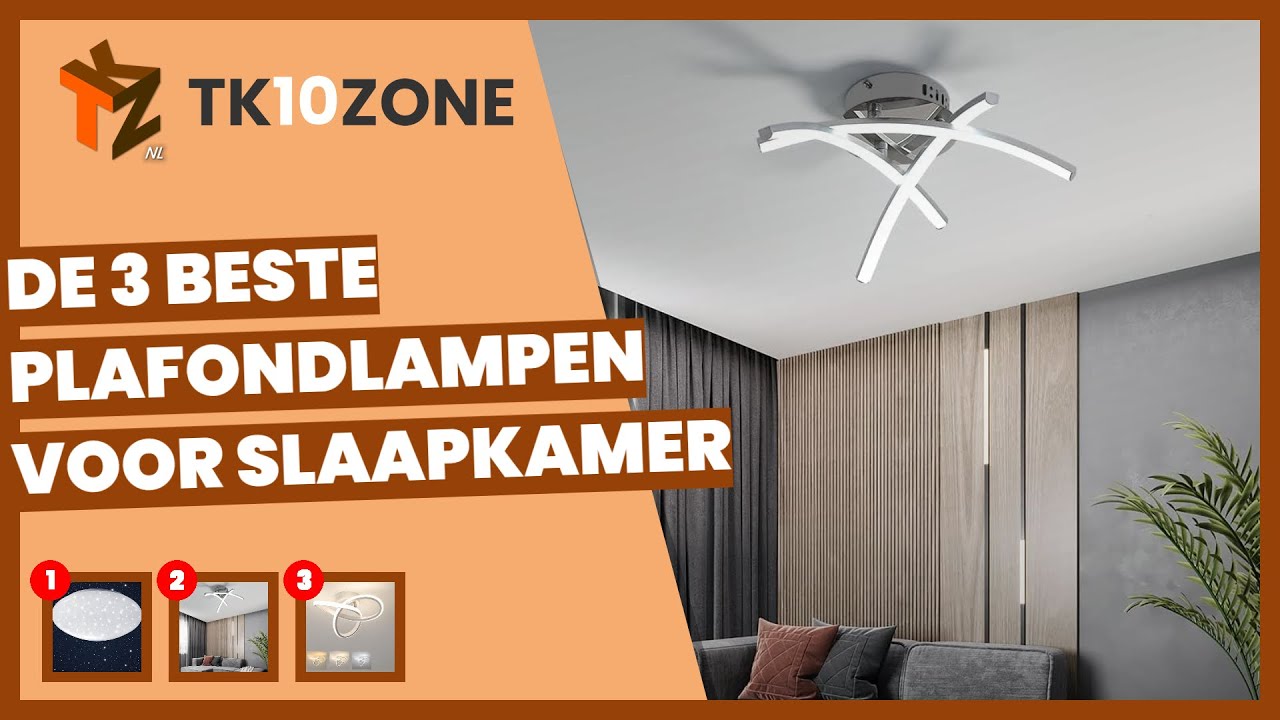 De 3 beste plafondlampen voor slaapkamer
