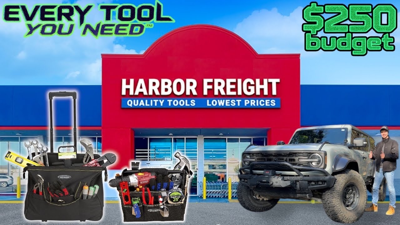 Могу ли я купить полный набор инструментов для автомобиля в Harbor Freight?