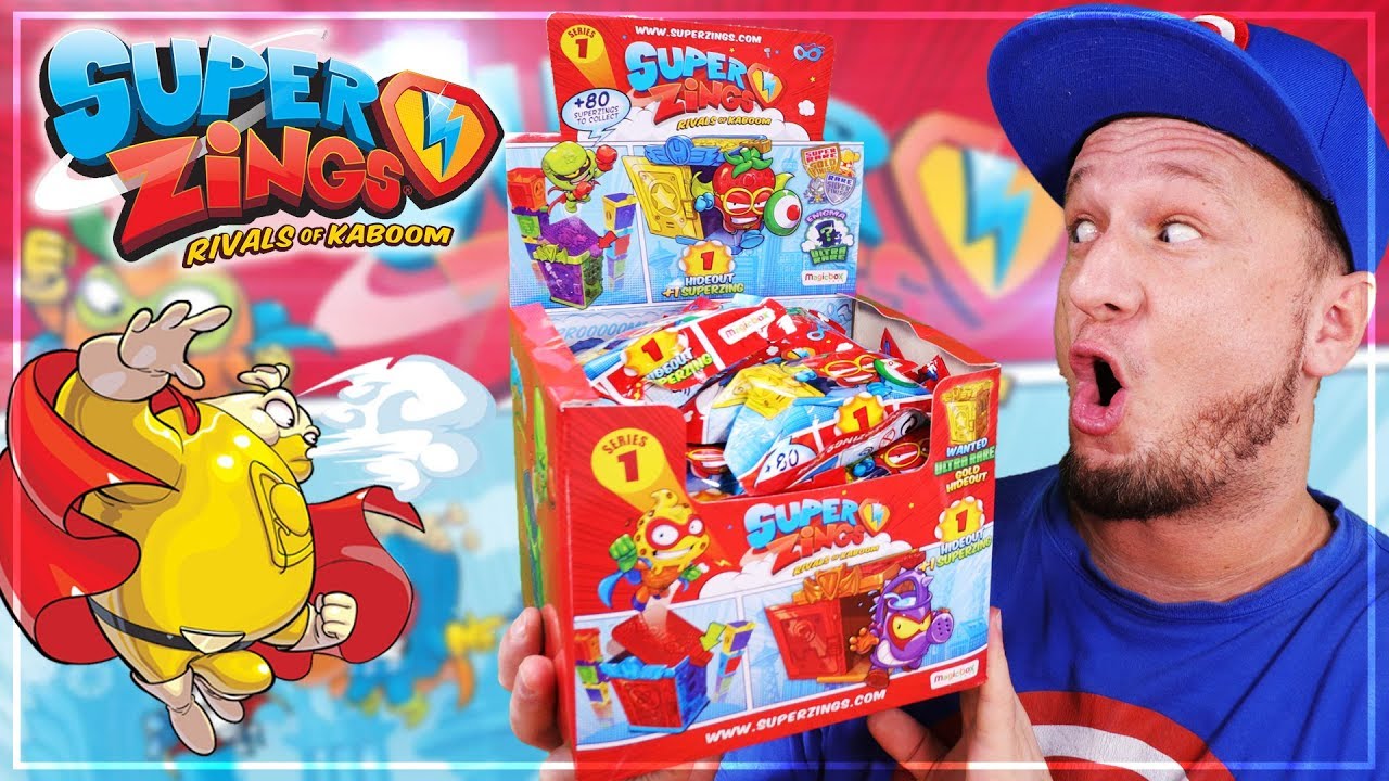 ULTRA RARE 😱🔥 SuperZings DISPLAY SERIE 1 HIDEOUT Unboxing