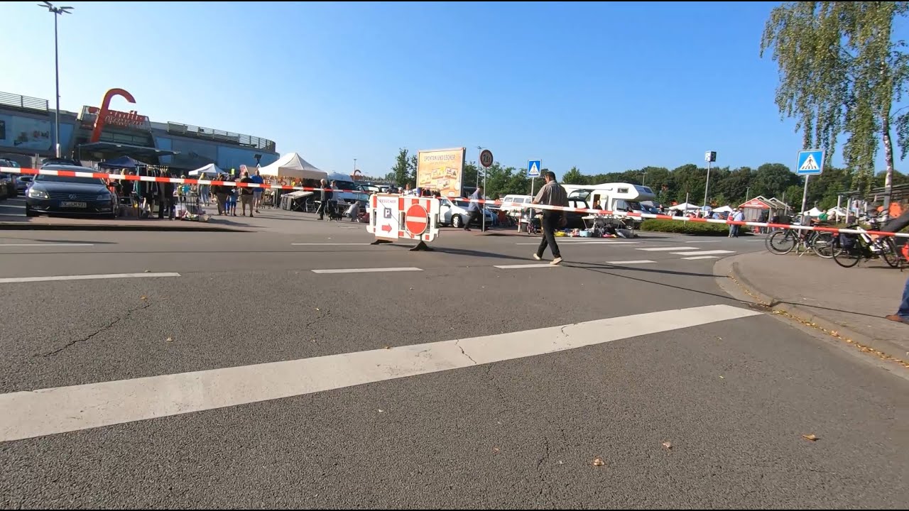 Oldenburgs sonniger August - Sonntags in der Frühe in die Stadt (inkl.Wechloy Flohmarkt Vorbeifahrt)