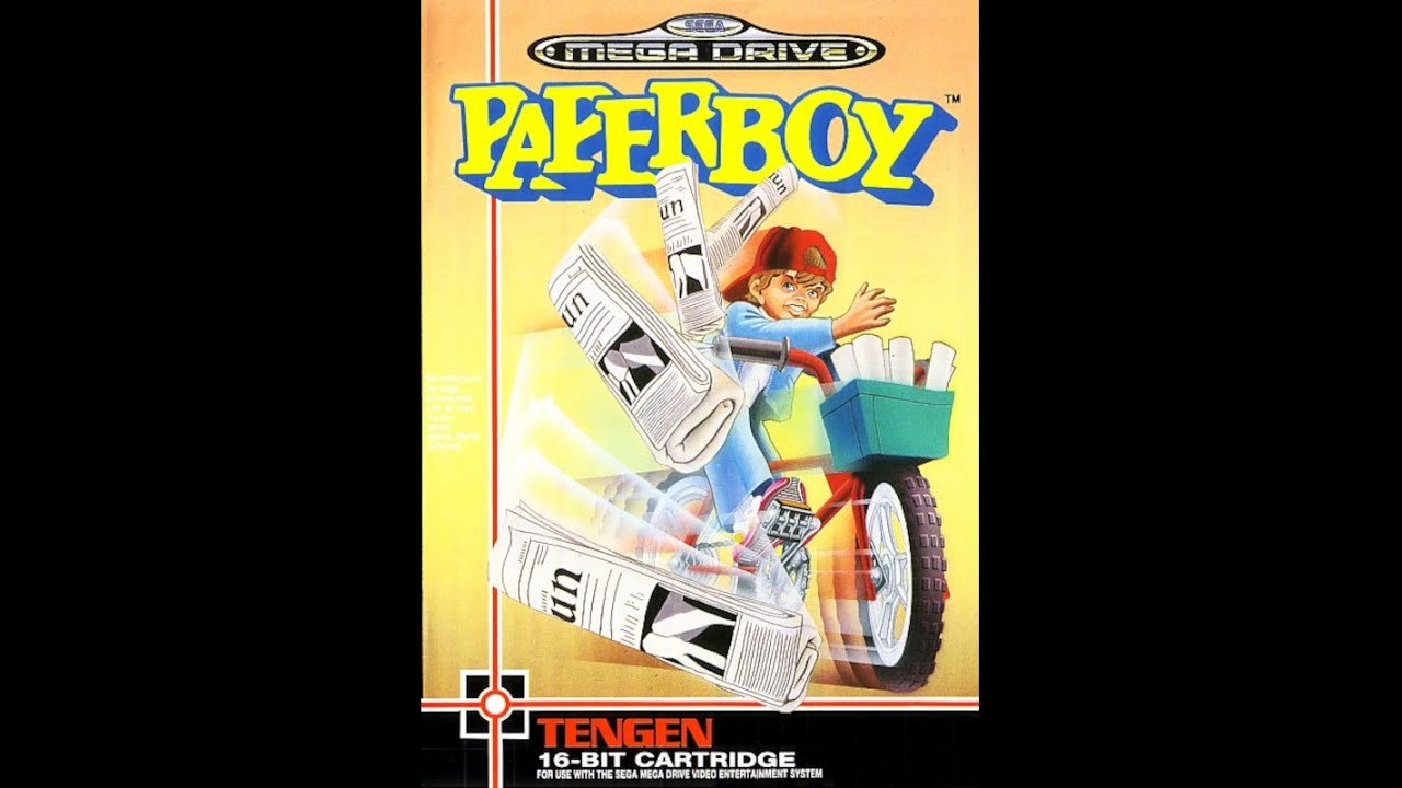 Paperboy Sega Mega Drive 1991