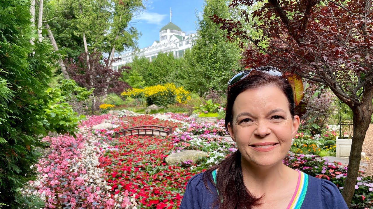 Экскурсия по саду гранд-отеля Mackinac Island | Садоводство с Creekside