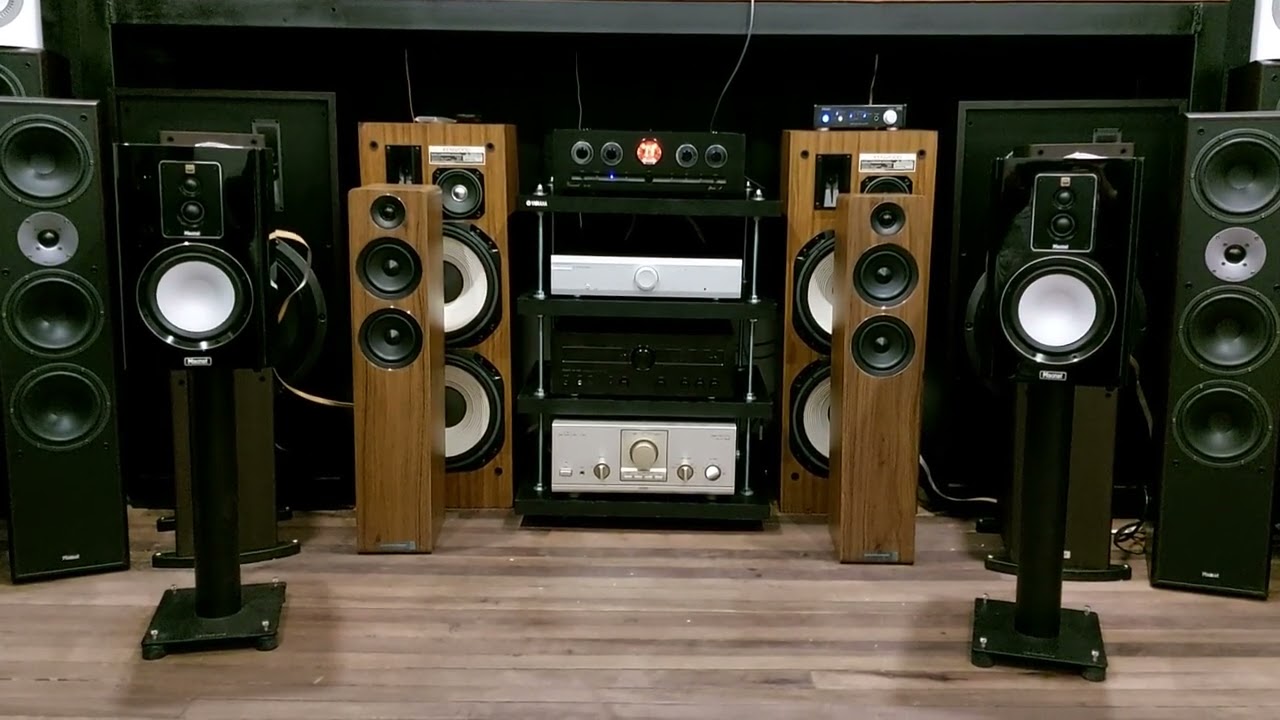 BOOKSHELF MAGNAT SIGNATURE 903 Y AMPLIFICADOR HIBRIDO VINCENT VS-237