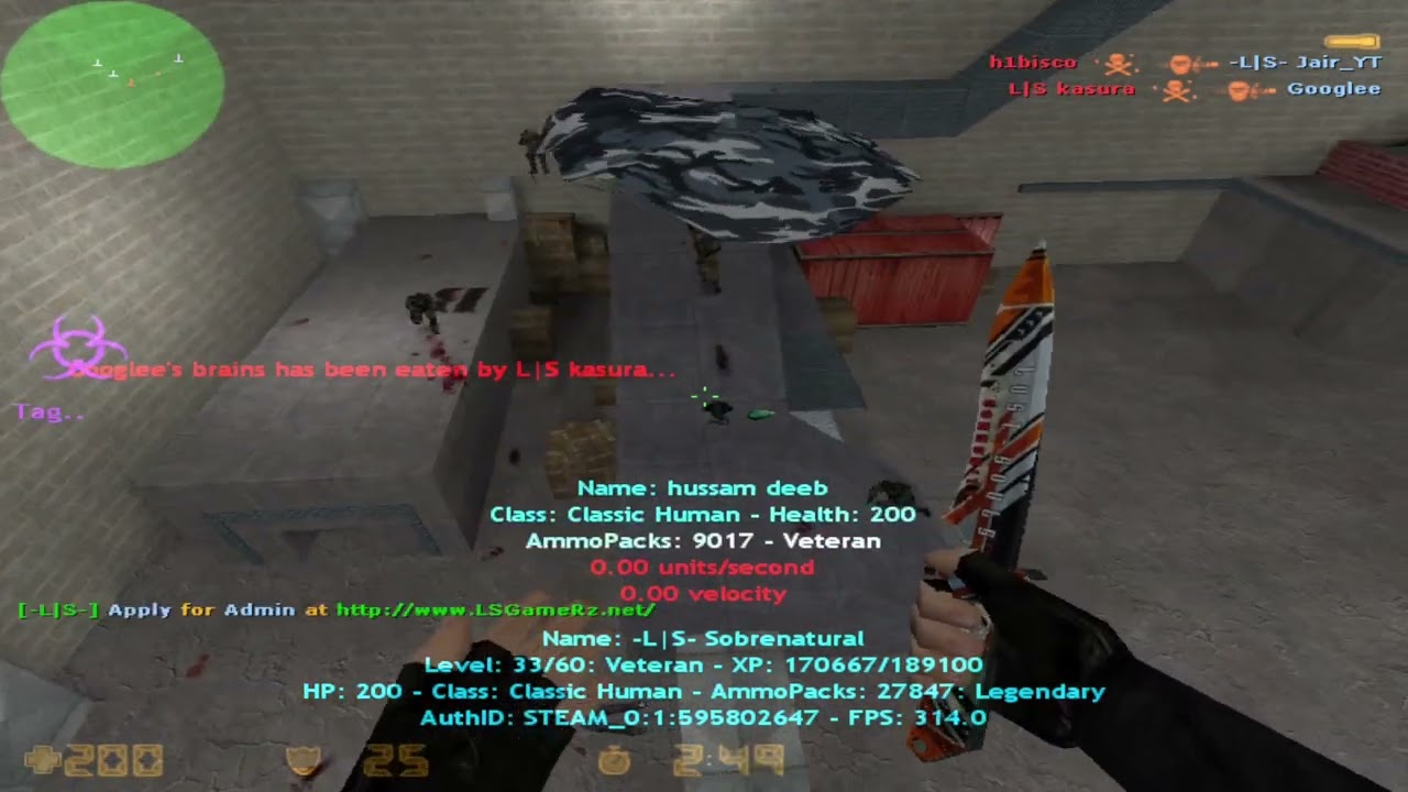 Counter-Strike 1.6 Mod Zombie Plague | #60