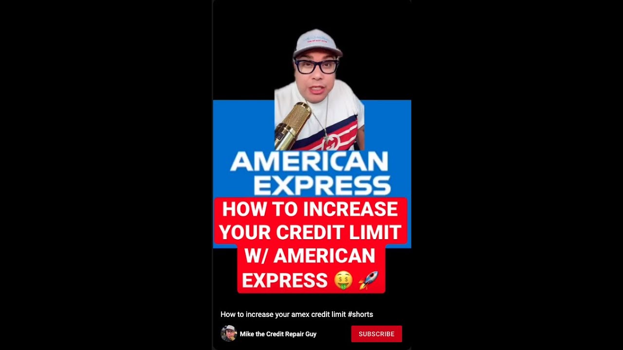 How to increase your amex credit limit #shorts