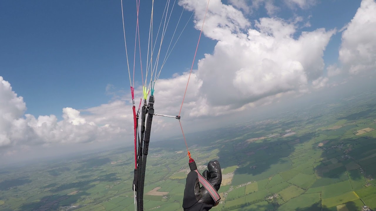 Paragliding. XC Mt. Leinstsr to Athlone