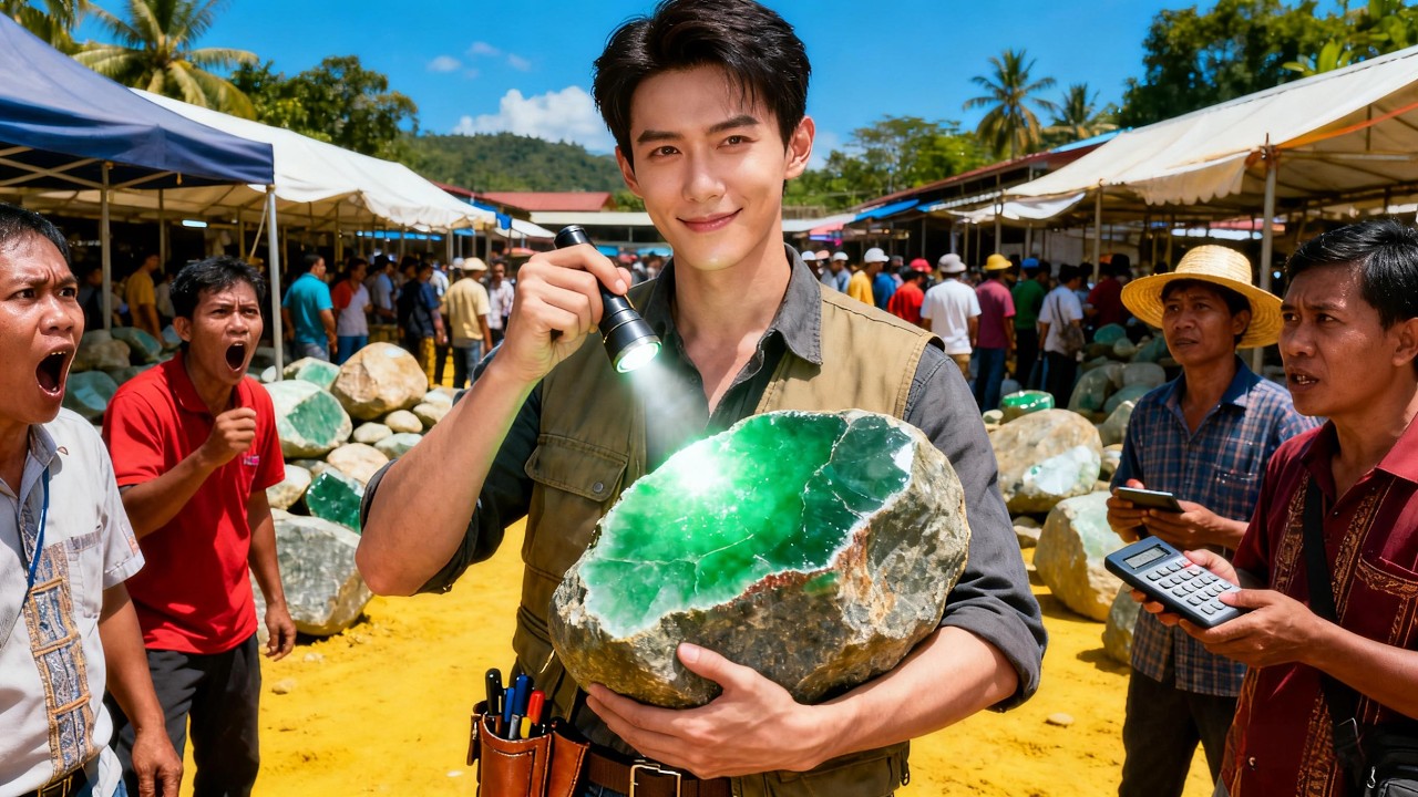 我被綁架後竟覺醒透視神手！靠賭石從緬北絕境逆襲成百億大佬🔥