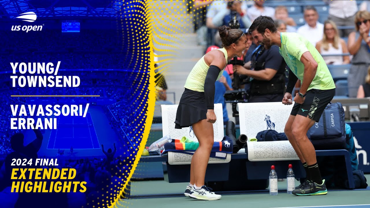 Young/Townsend vs. Vavassori/Errani Extended Highlights | 2024 US Open Final