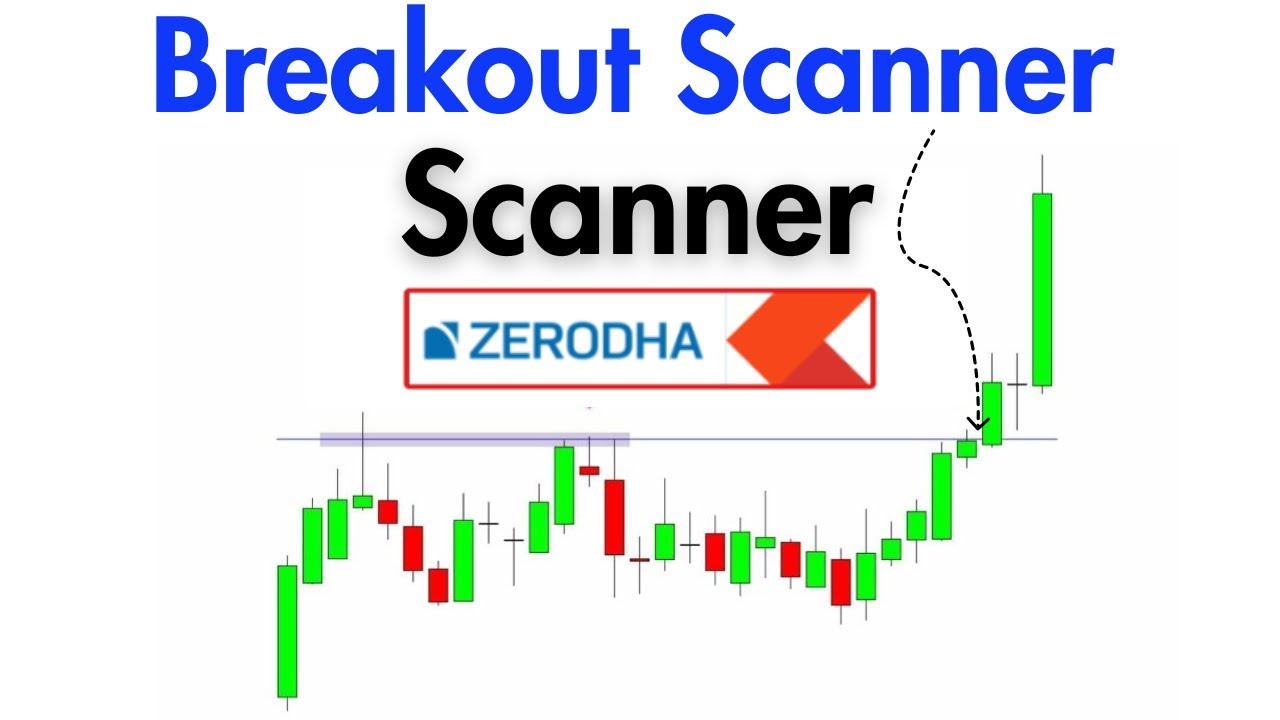 How to use Breakout Stocks Scanner in Zerodha || #zerodhakite