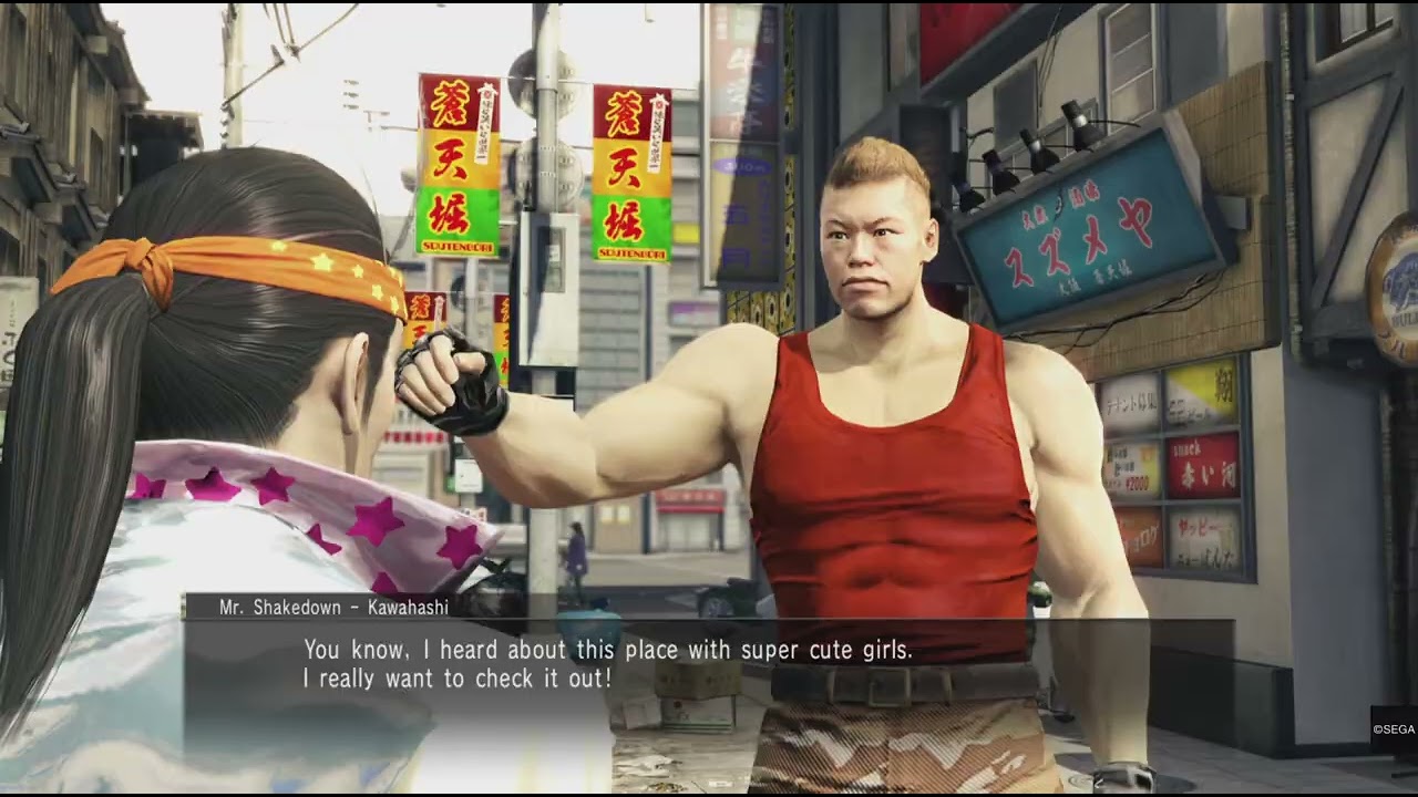 YAKUZA director's cut Majima breaker vs mr shakedown