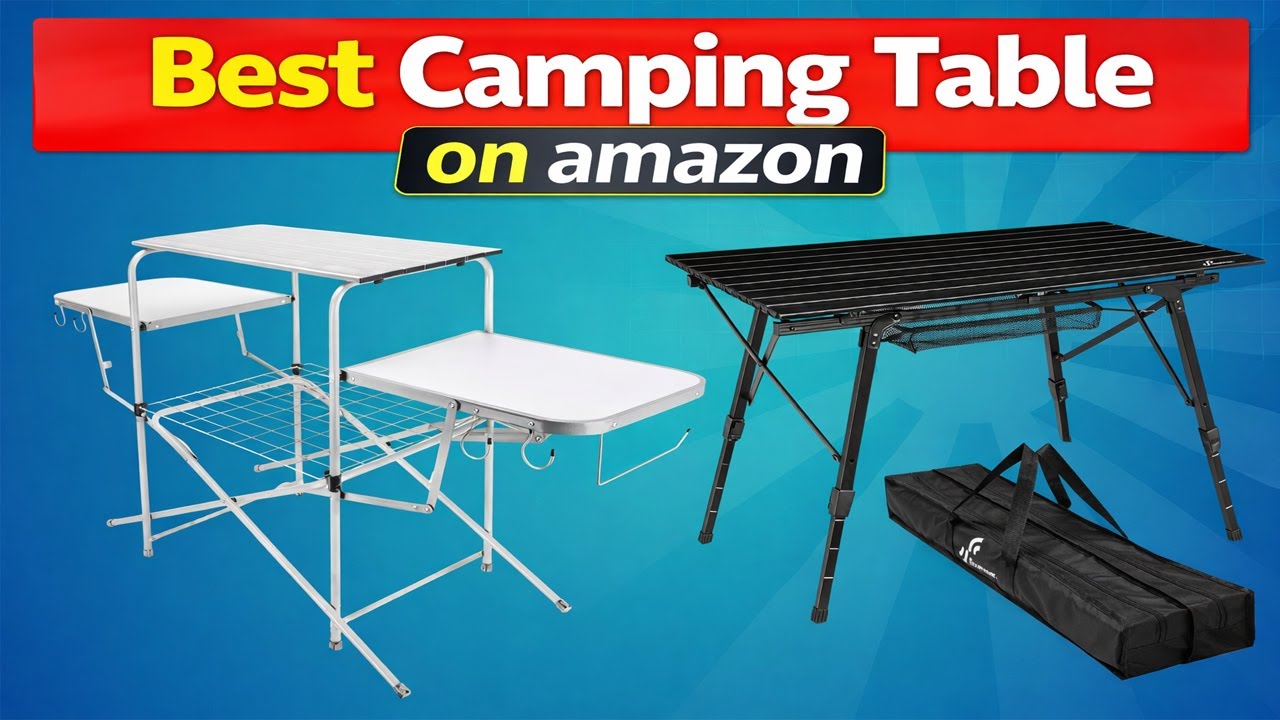Топ-10 походных столов на Amazon, о покупке которых вы не пожалеете.