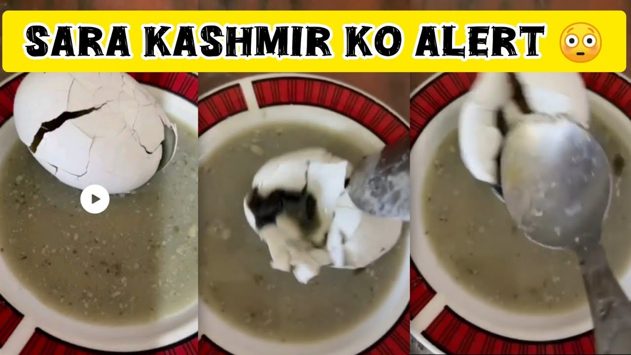 Dekho 😳 egg ko kya huva Kashmiri family ne video viral kashmir life Jk Desk news update Srinagar yt