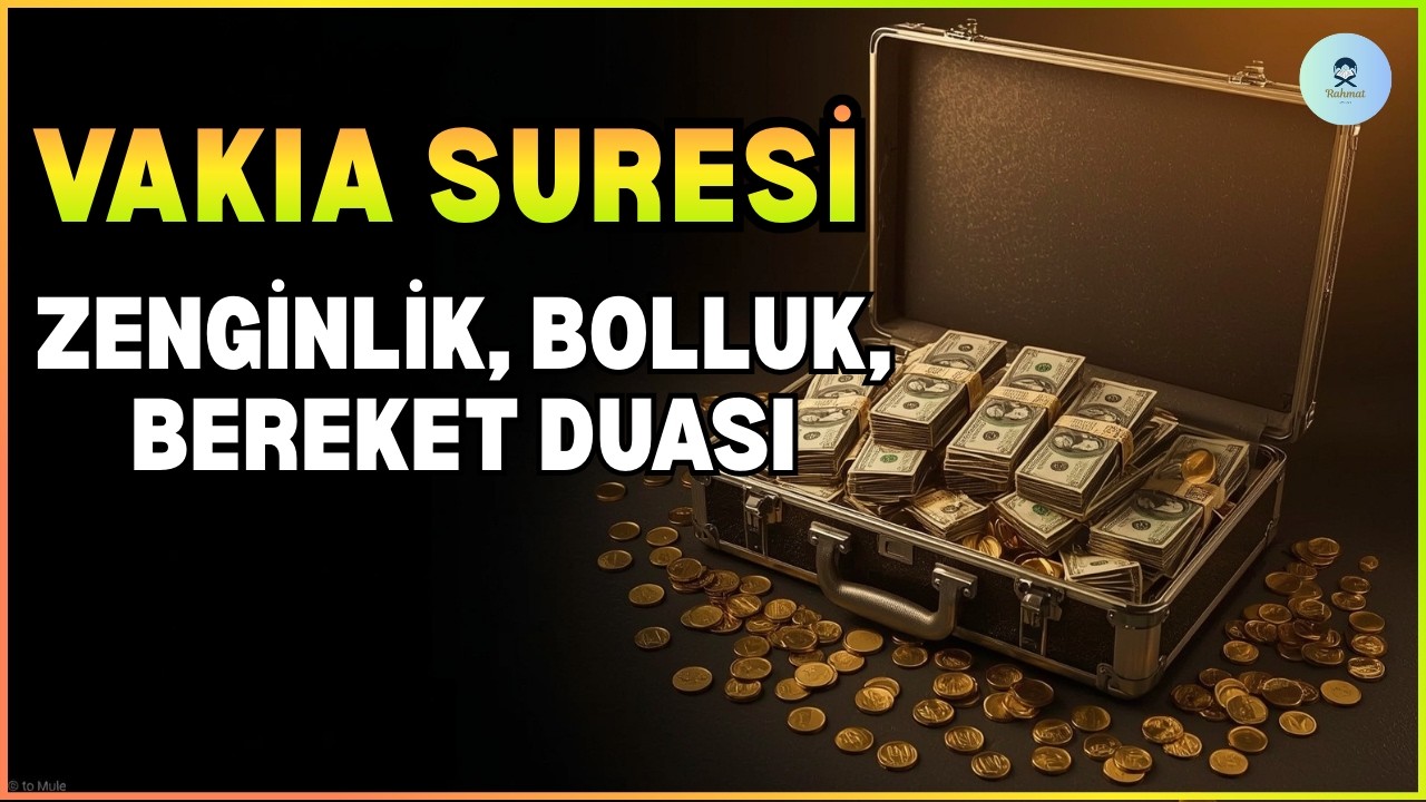 Vakıa Suresi | Zenginlik, Bolluk, Bereket Duası - Rızık Ayetleri, Mutlaka Dinle🤲🏻